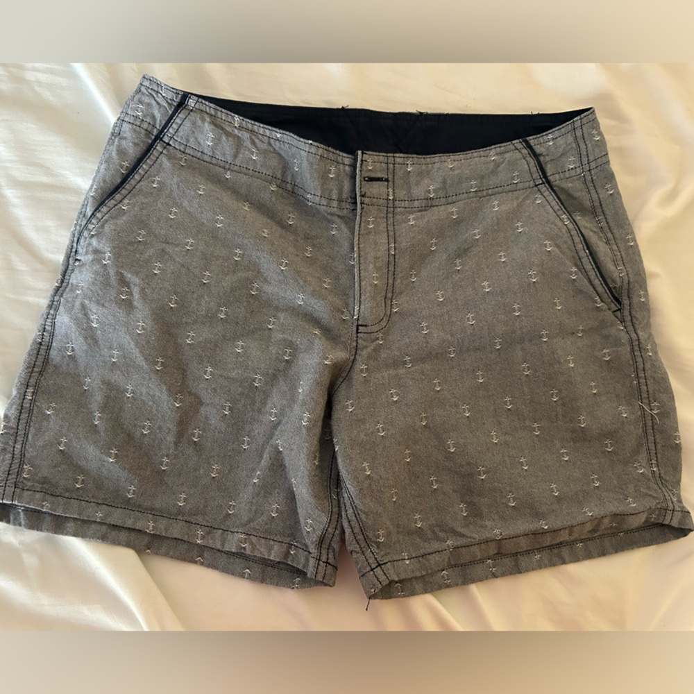 Columbia Navy and Gray Shorts